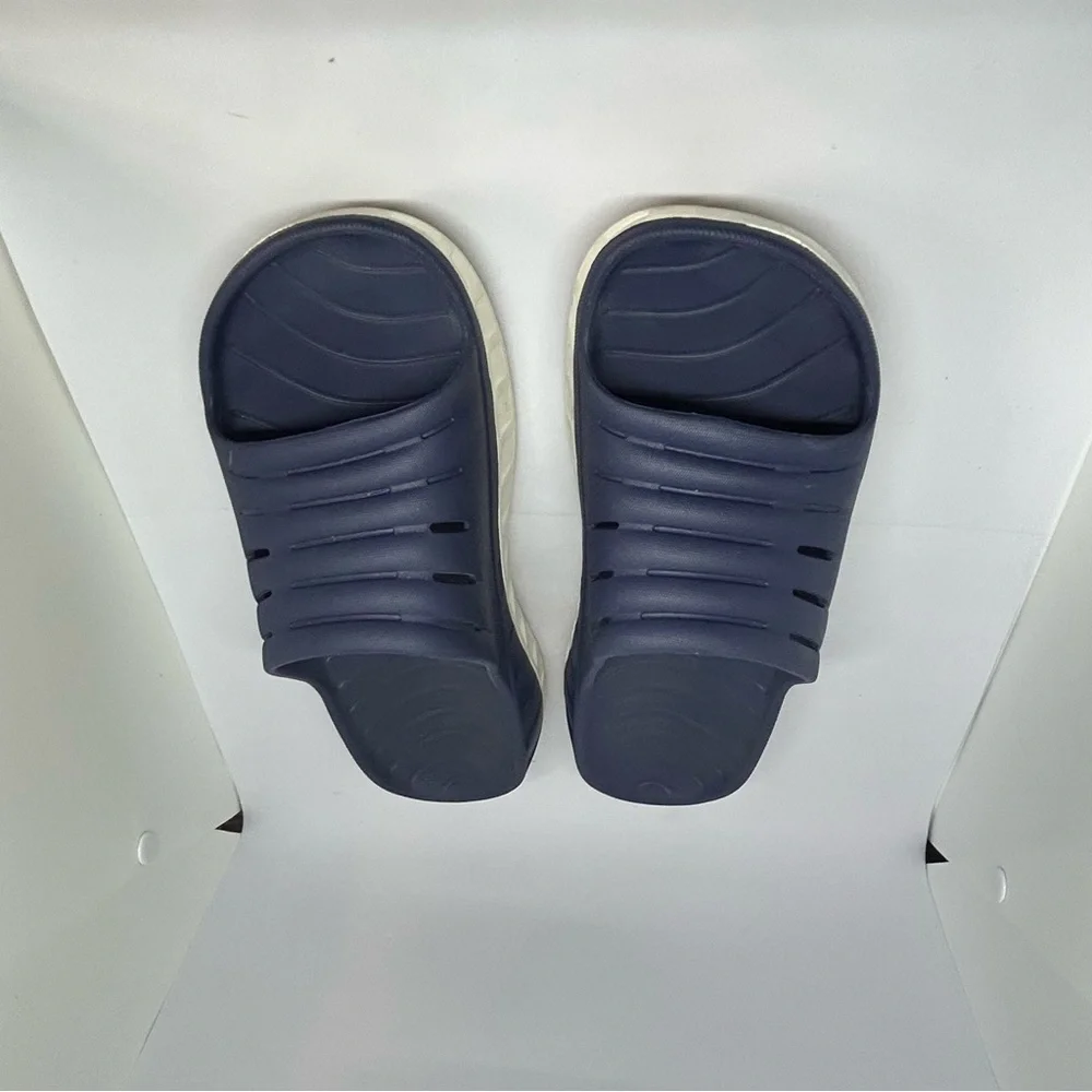 Kuaila Navy Blue‎ Slide Sandals US10